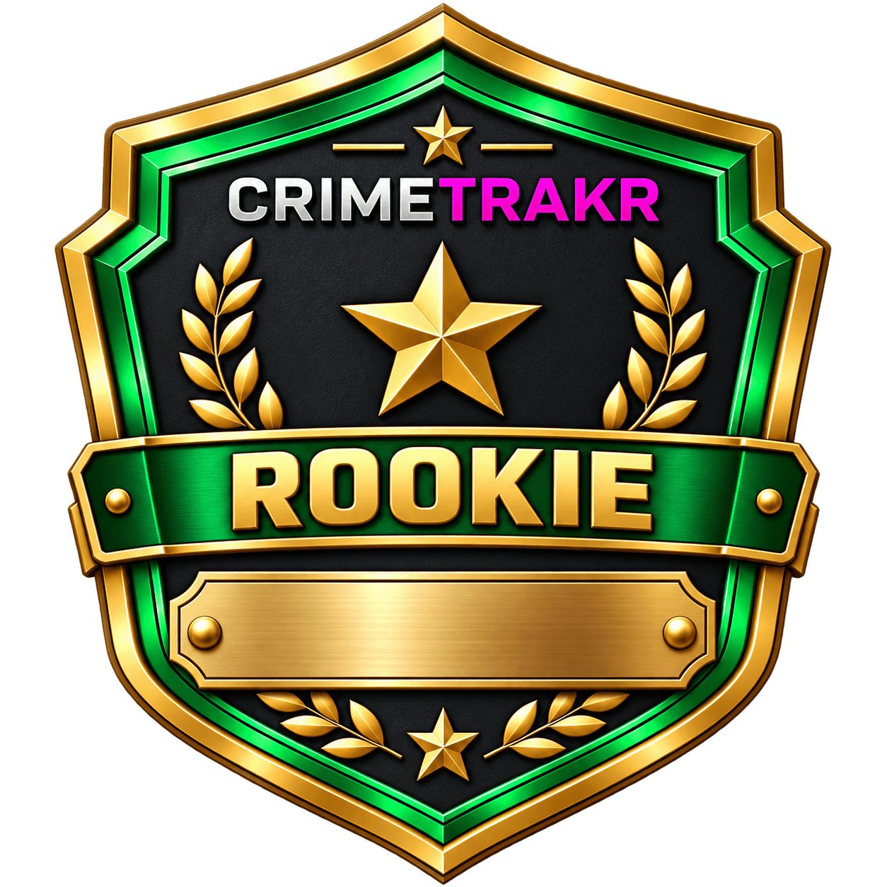 CrimeTrakr Rookie Member Badge