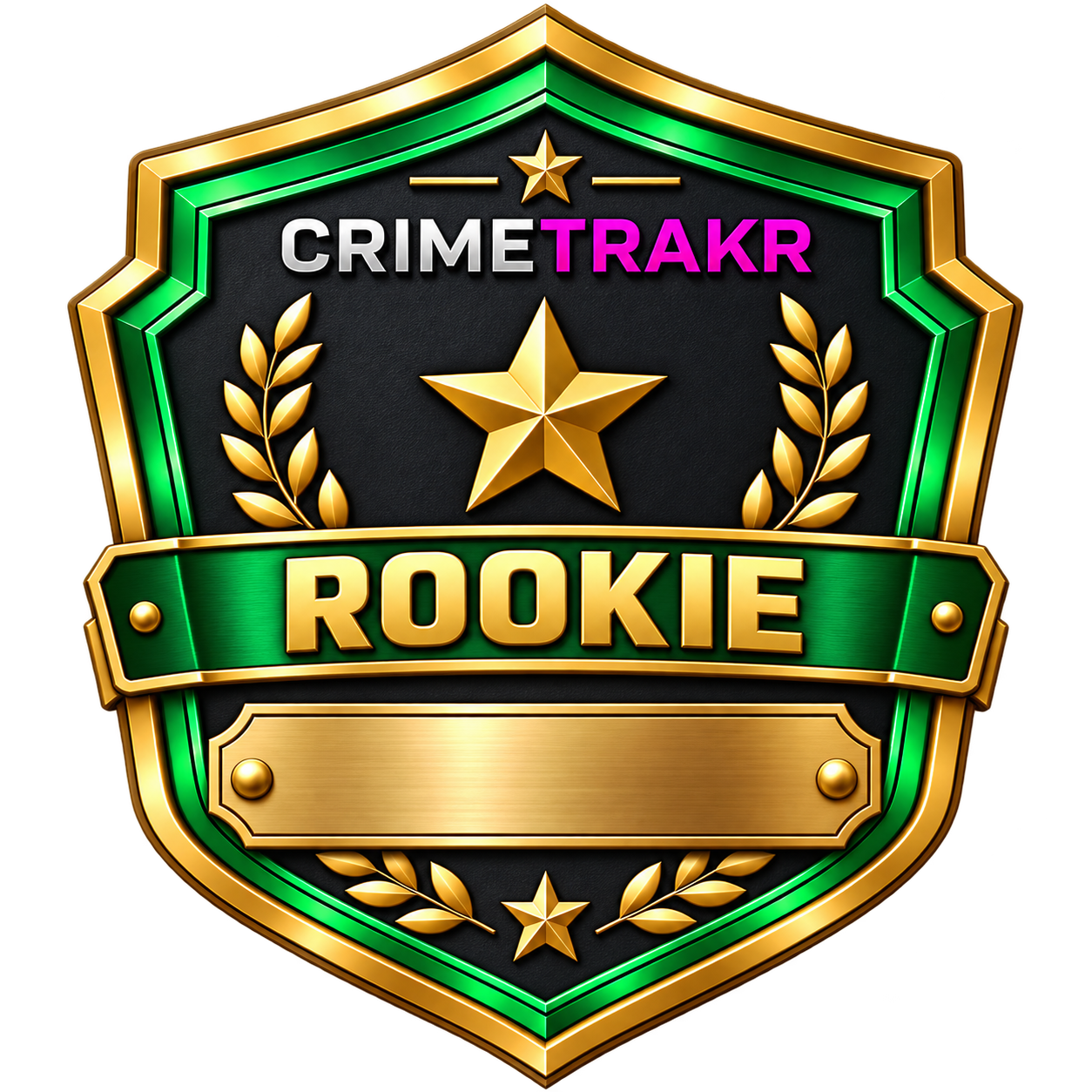 CrimeTrakr Rookie Member Badge